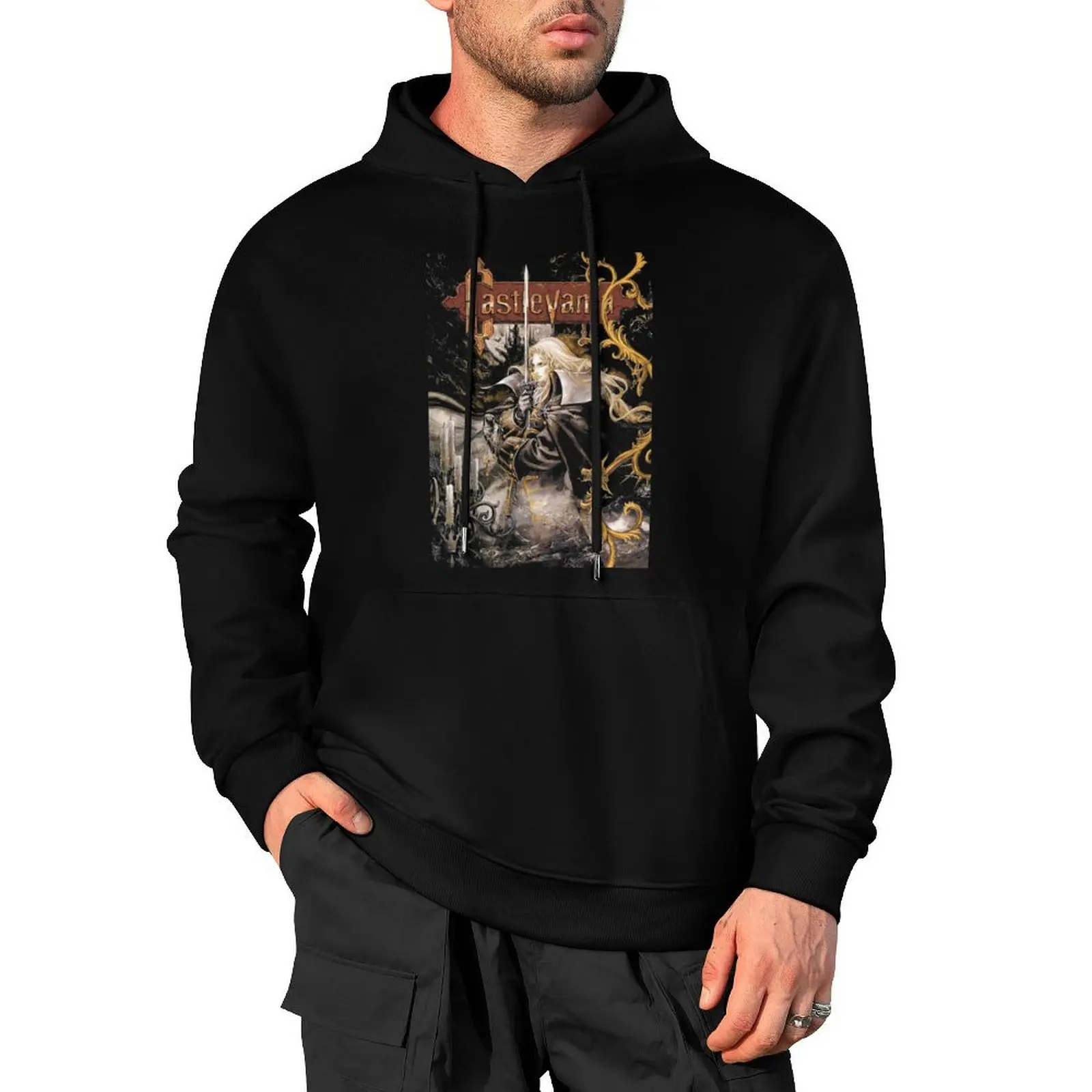 Castlevania - Symphony of the Night Pullover Hoodie anime clothing japanese style autumn new products tracksuit