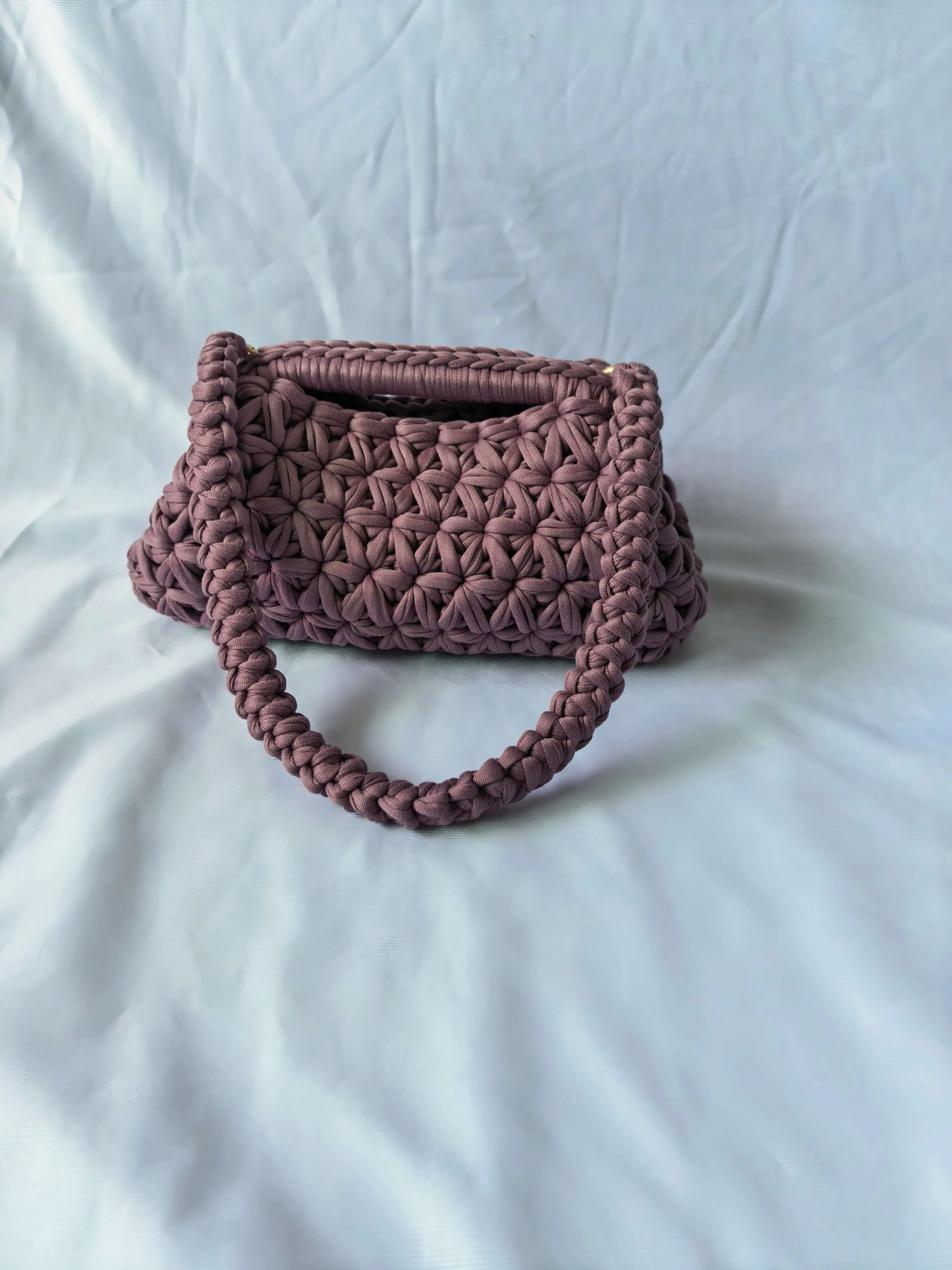 Handgehäkelte Fransen-Umhängetasche für Damen, modische Achseltasche – Detail 17