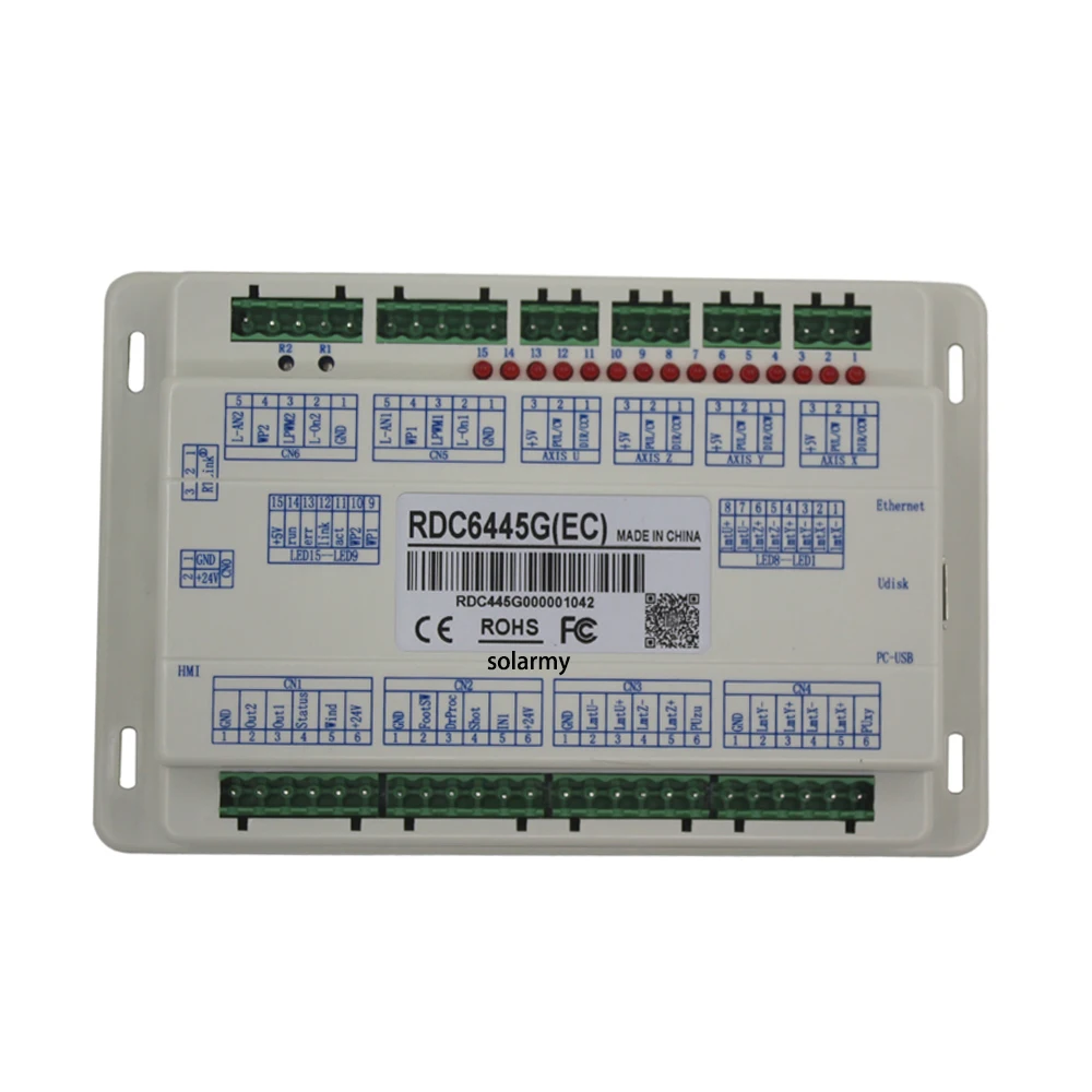 وحدة تحكم Ruida RDC6442G RDC6442S RDC6445G RDC644S DSP CO2 نظام التحكم بالليزر لآلة النقش والقطع بالليزر CO2