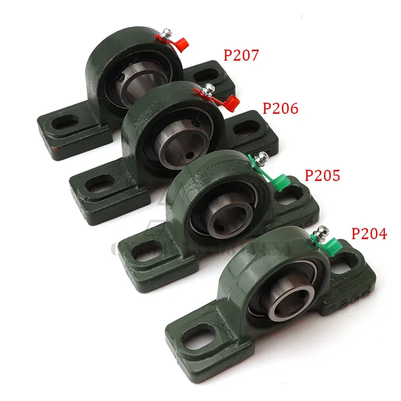 1 pair Mounted Block Cast Housing Self-aligning Pillow Bearing For ATV Buggy Go Kart Electric Quad Bike Rear Axle Parts