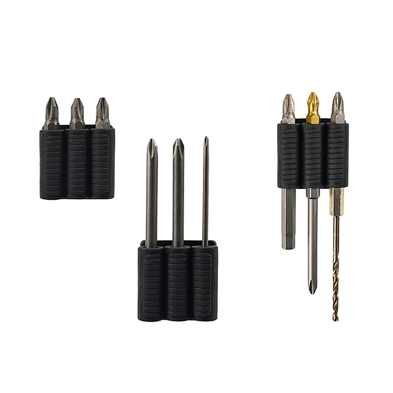 Supporto per punte a cambio rapido Add-on per trapano attacco per montaggio punte per Driver supporto laterale per trapano elettrico o Driver per la maggior parte degli attrezzi per trapani