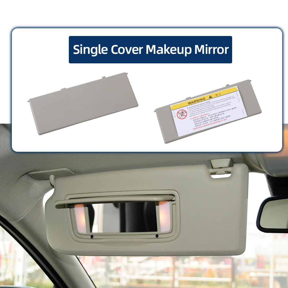 39822685-1 Car Front Interior Accessories Sun Shade Visor Makeup Cosmetic Mirror Cover For Volvo S60L 2014-2019