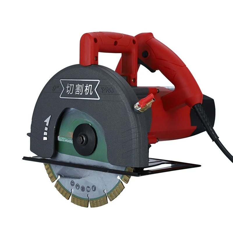 9 inch hand-held cutting machine, concrete brick wall slotting machine, marble marble machine, high-power woodworking chainsaw