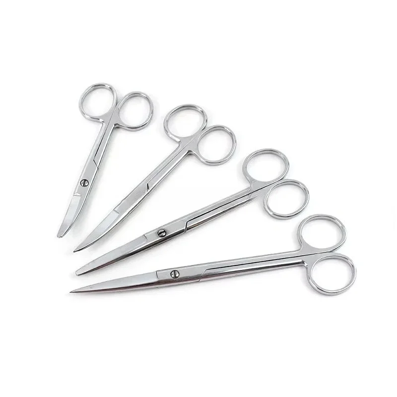 Dissecting Metzembaum Scissors German Stainless Steel Manual Operating Surgical Instruments Straight Curved 12.5-25cm