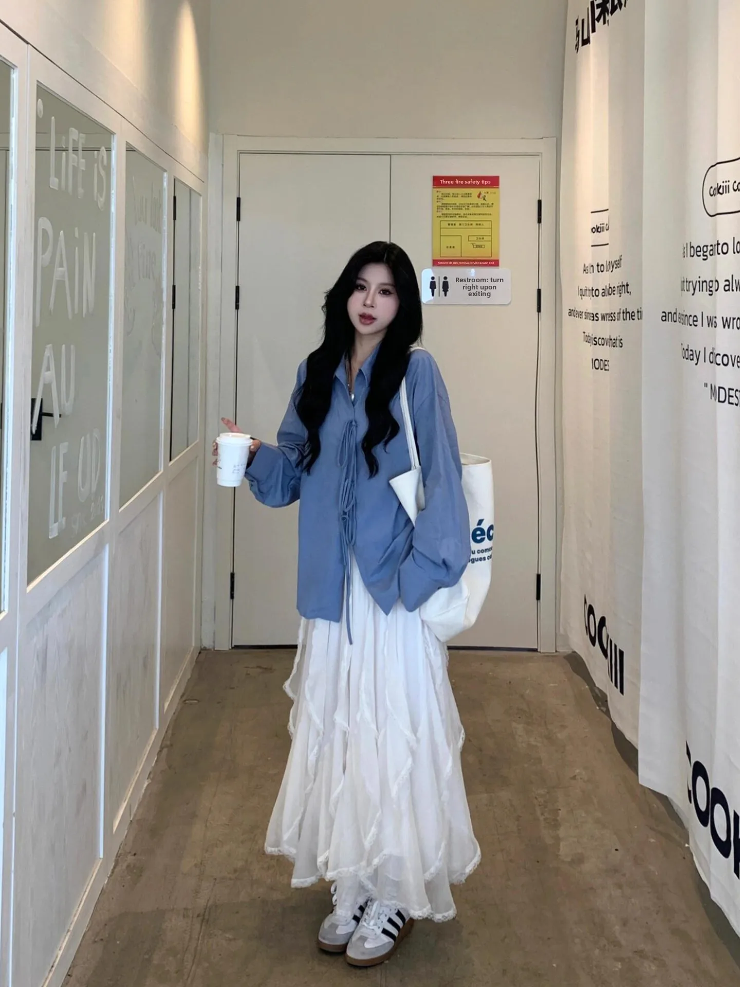 

Женская рубашка свободного кроя с длинным рукавом, новинка весенней коллекции, корейский дизайн, с воротником-бантом, комфортная и стильная.