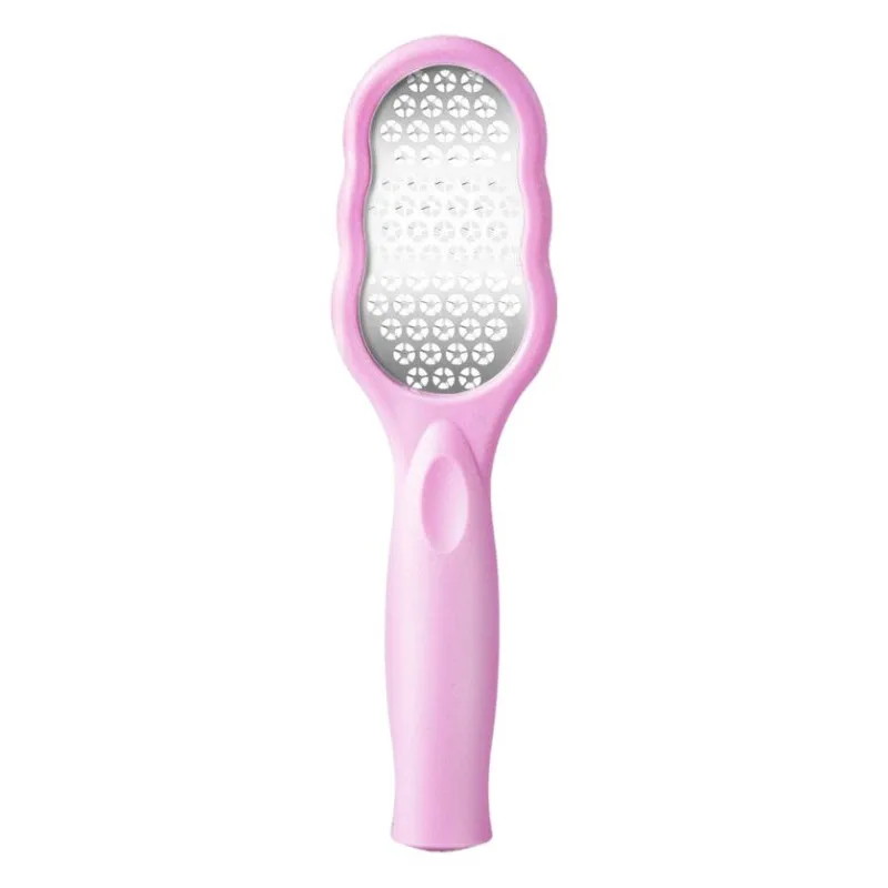 B25B Premium Stainless Steel For PINK Foot File-Gourd-Shaped Pedicure Tool For Dead Skin& Callus Removal, 2Pc