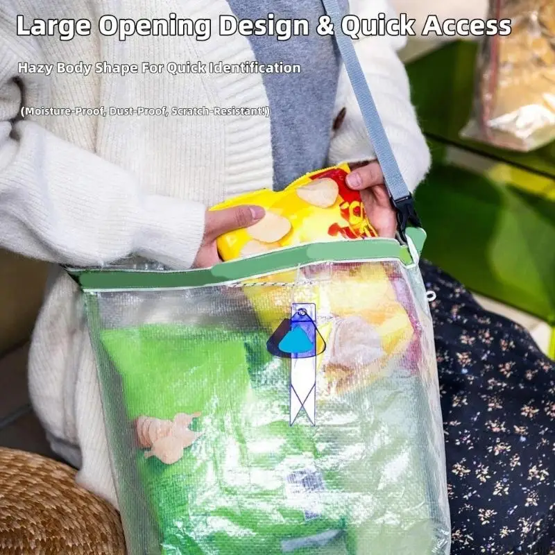 U2JB Fashion Handheld Woven Bag Portable Waterproof Camping Travel Beach Bag for Camping Gear Travel Accessories Enduring