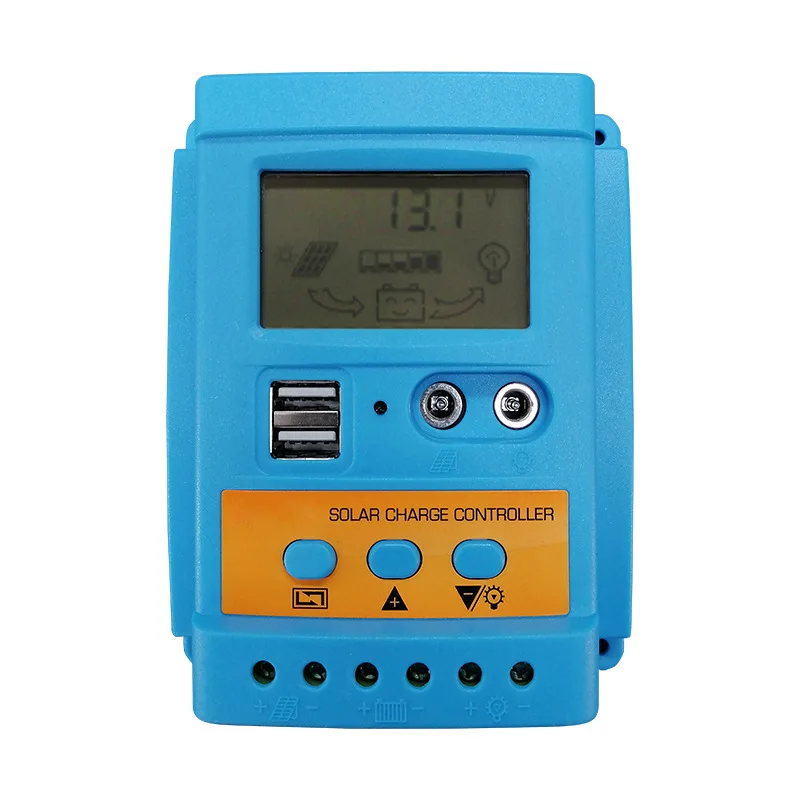 30A Solar Charge Controller  PWM & MPPT Intelligent Street Light 12V/24V for Lead-Acid Battery