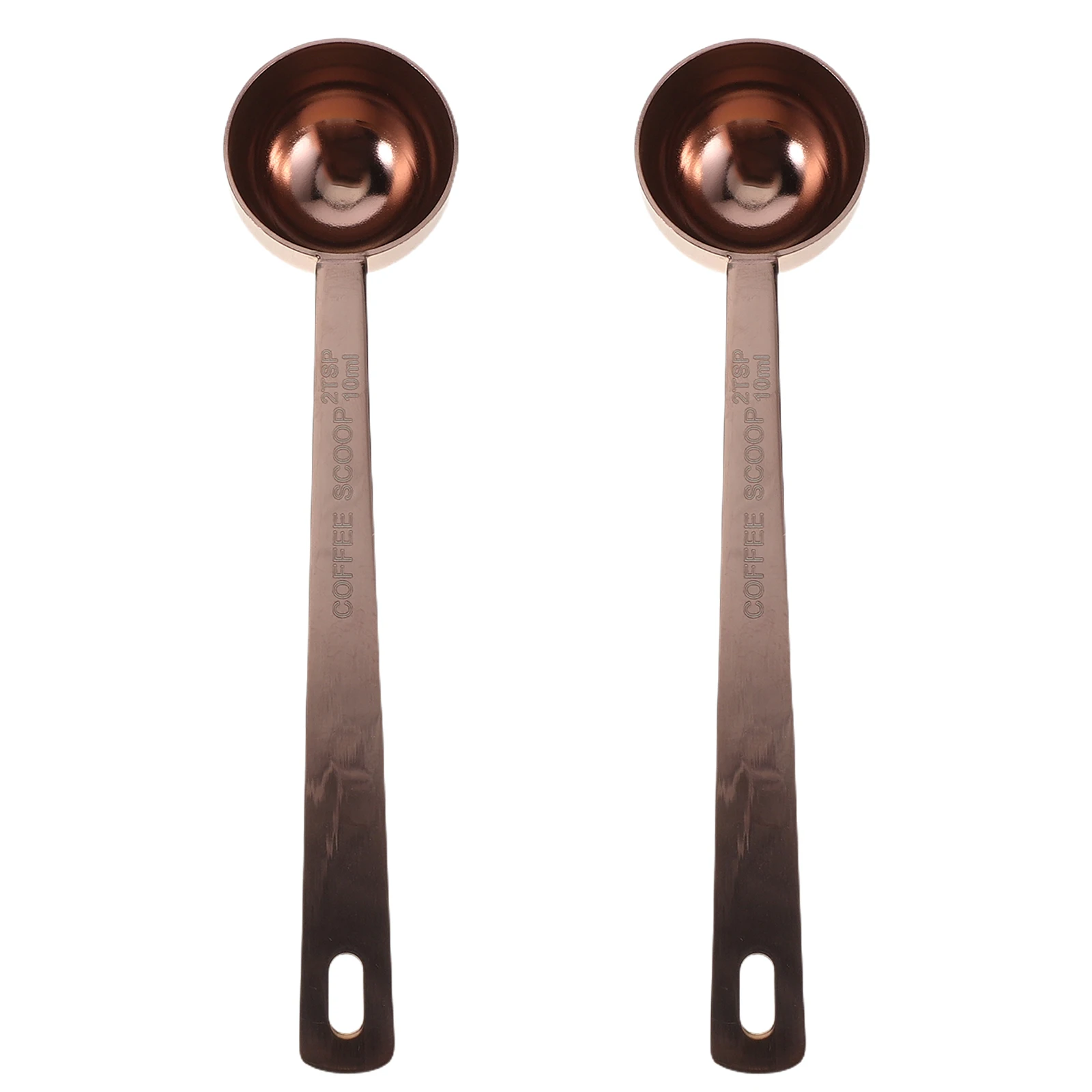 

2Pcs Coffee Measuring Spoon Stainless Steel 10Ml Tablespoon Scoop for Ground Coffee Baking Matcha Powder Kitchen Tool