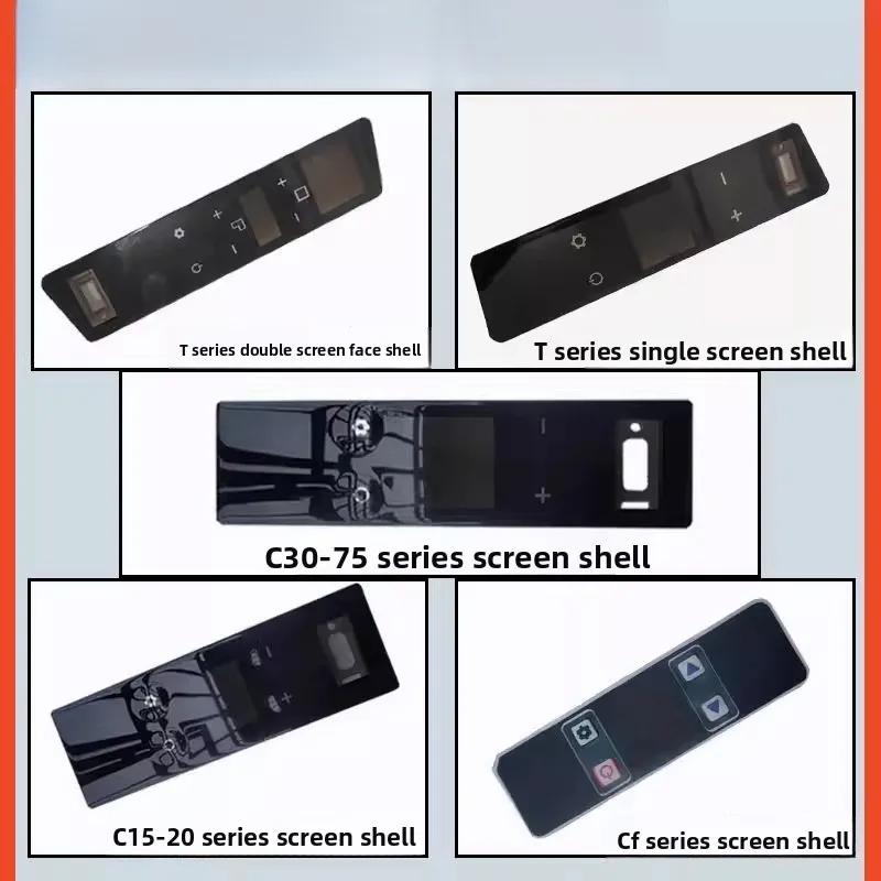 For alpicool Car Refrigerator Operation Surface Cover Main Board Shell Branch C123567TCFTA Screen Shell Parts Repair Keypad