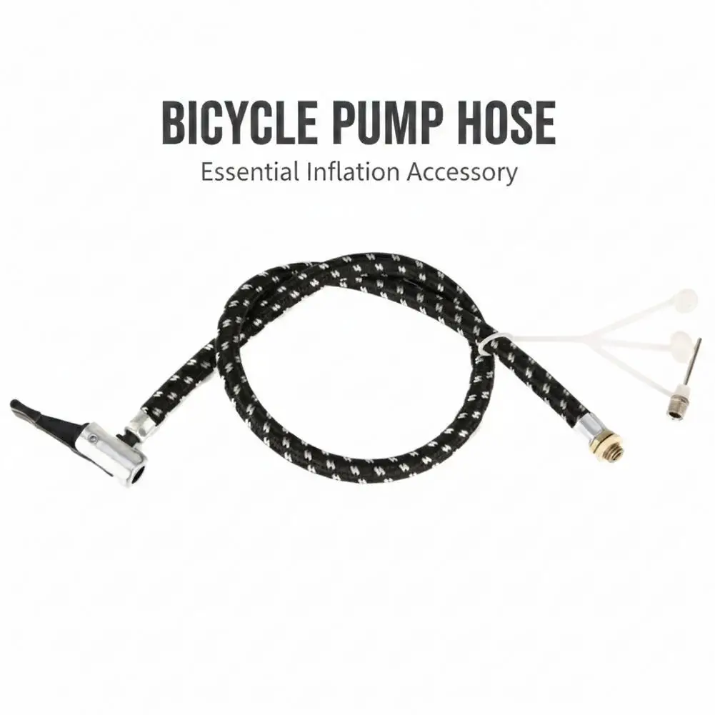 

Bike Inflatable Hose 50cm Plastic Inflation Extension Hose Bike Tire Pump Hose Connector Adapter Tyre Locking Air Chuck