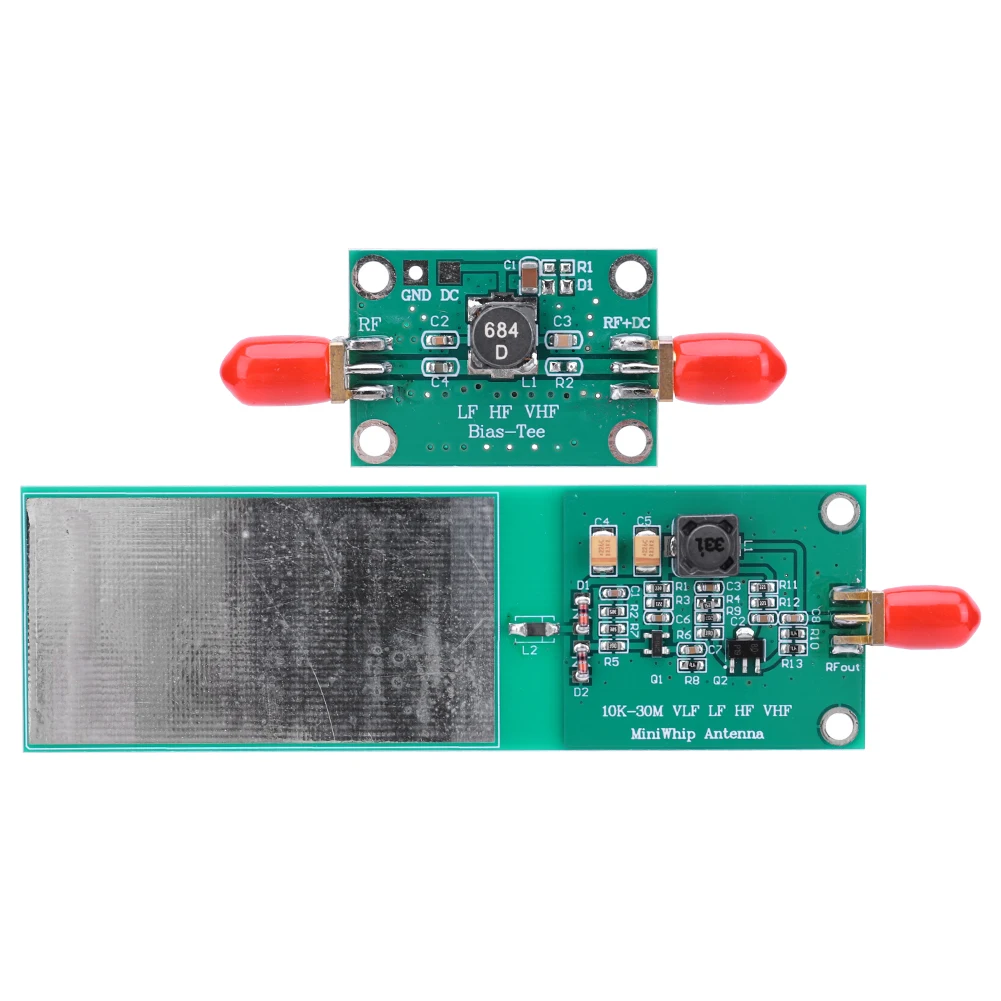 

Активная антенная система RTL-SDR, миниатюрная коротковолновая приемная плата MF/HF/VHF, радиоприемник с питанием 9-15В постоянного тока, антенна для приемника RTL-SDR.