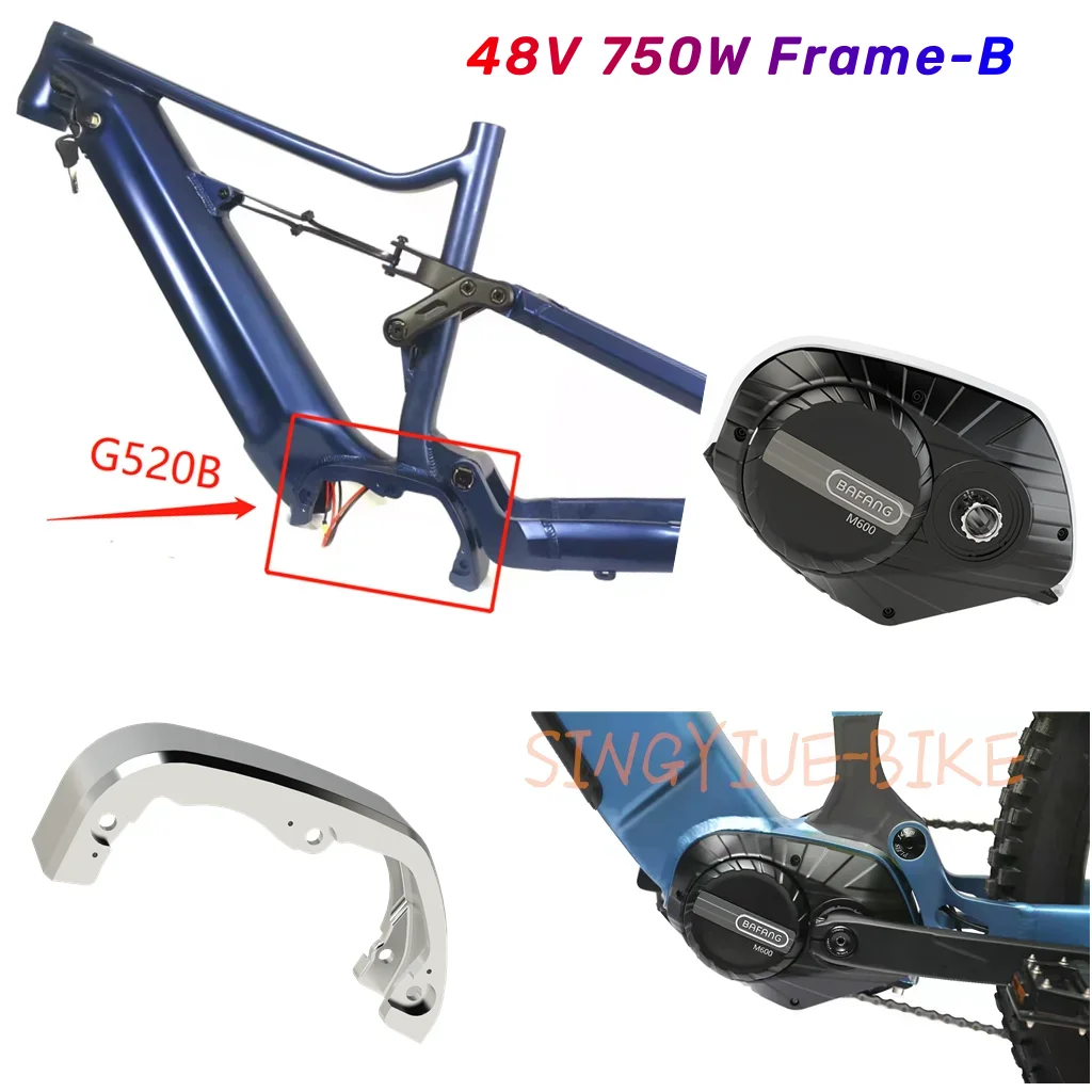 Bafang M560 G5300 48V 500W 48V 750W Mid Drive Motor 140N.m (Max) Koppel Motor voor EMTB Elektrische Fiets Gemodificeerde Power-Assist Fiets