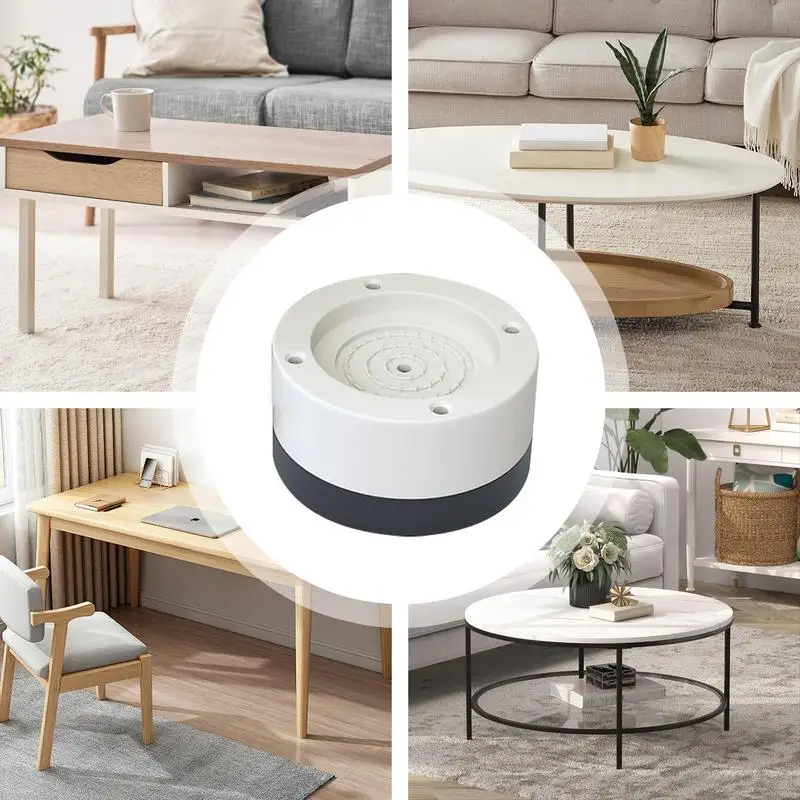 Heavy Duty Bed Chair Risers Feet Leg Lift Furniture Extra Raisers Non-slip Pads For Table Couch Chair Cabinet Washing Machine