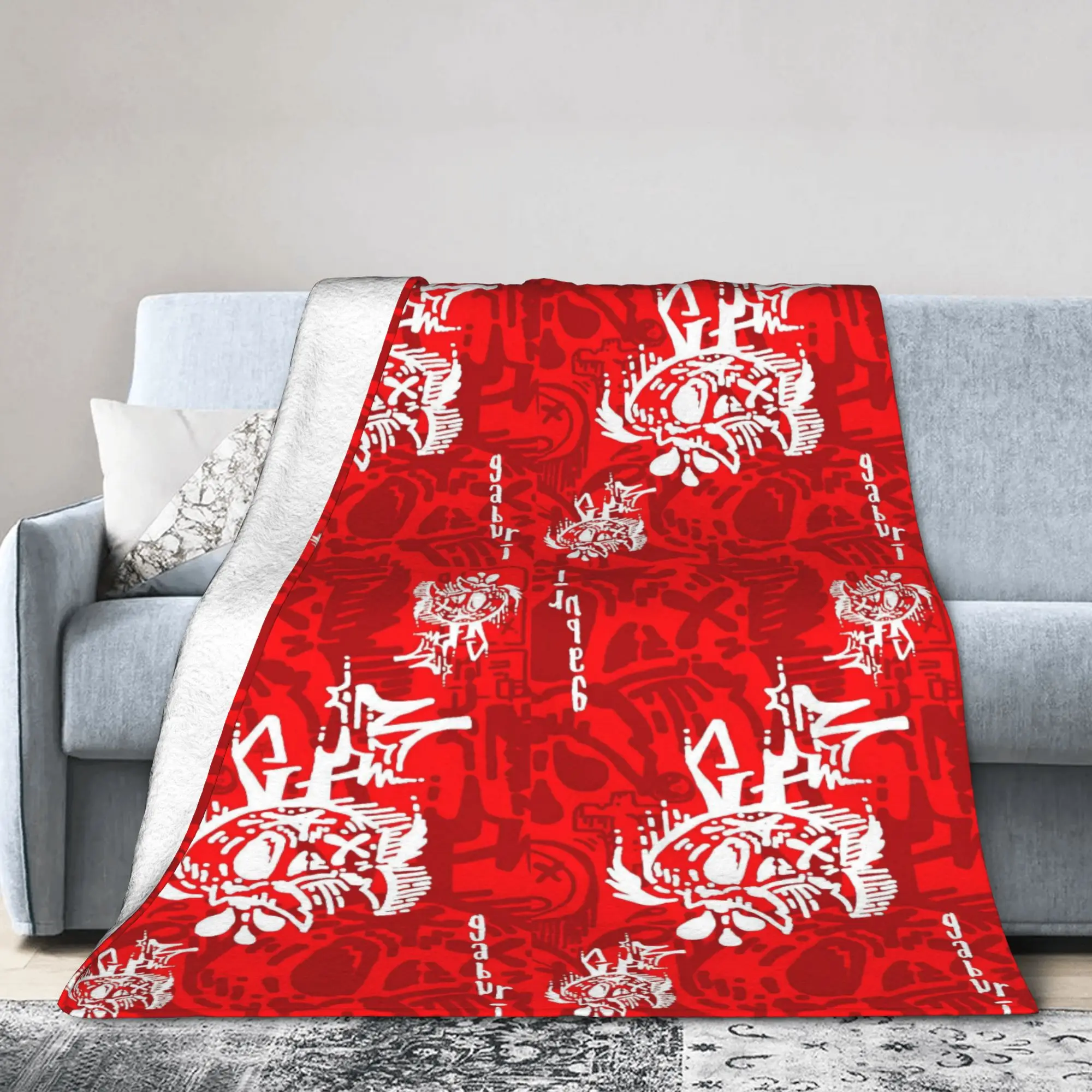 Balatro Game Card Joker Red Flannel Blanket  Soft Throw Blanket for Couch Bed Airplane Travel Fashion Bedspread Sofa Bed Cover