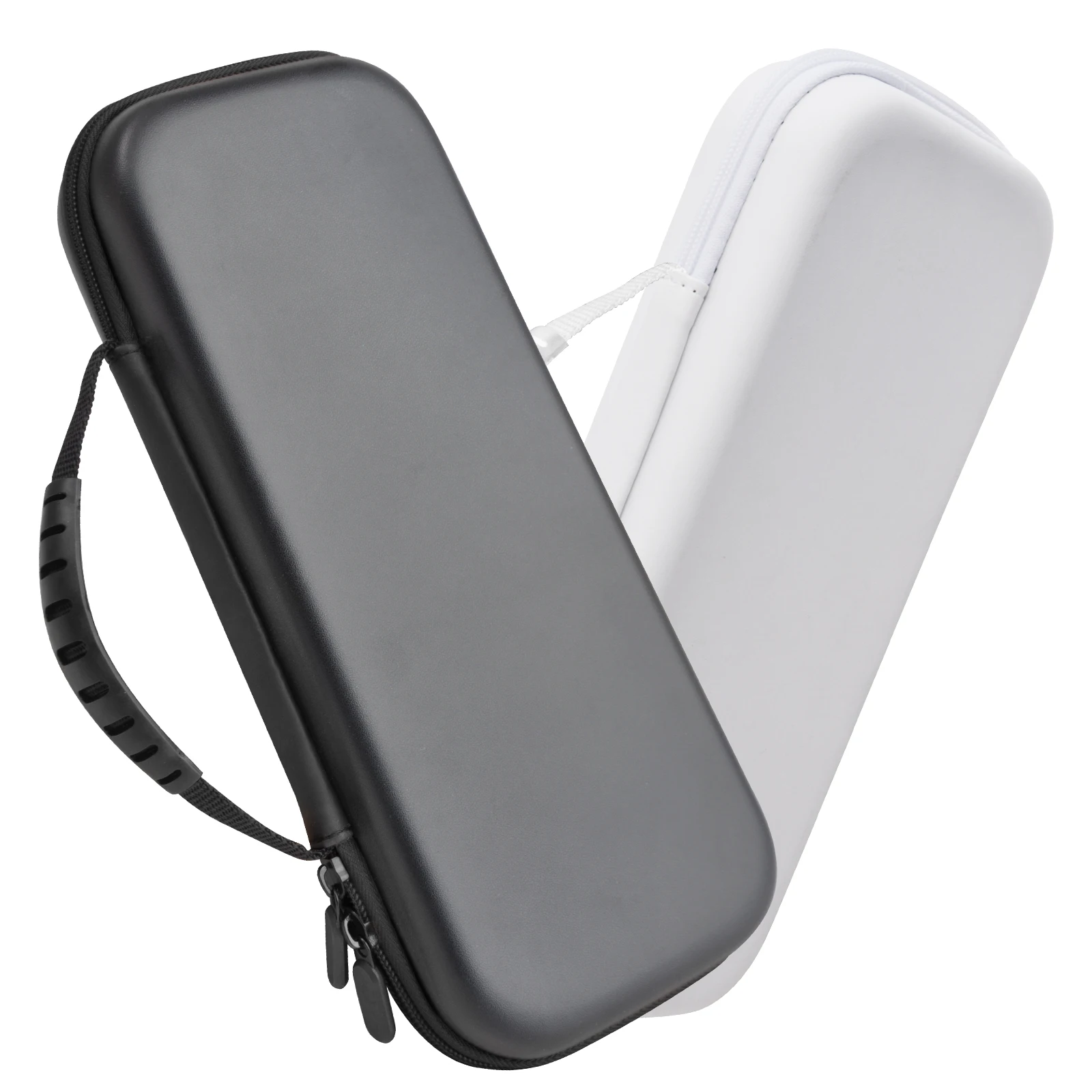 حقيبة حمل صلبة حقيبة حمل جلدية مقاومة للصدمات حقيبة تخزين صلبة محمولة لملحقات وحدة التحكم Asus ROG Ally