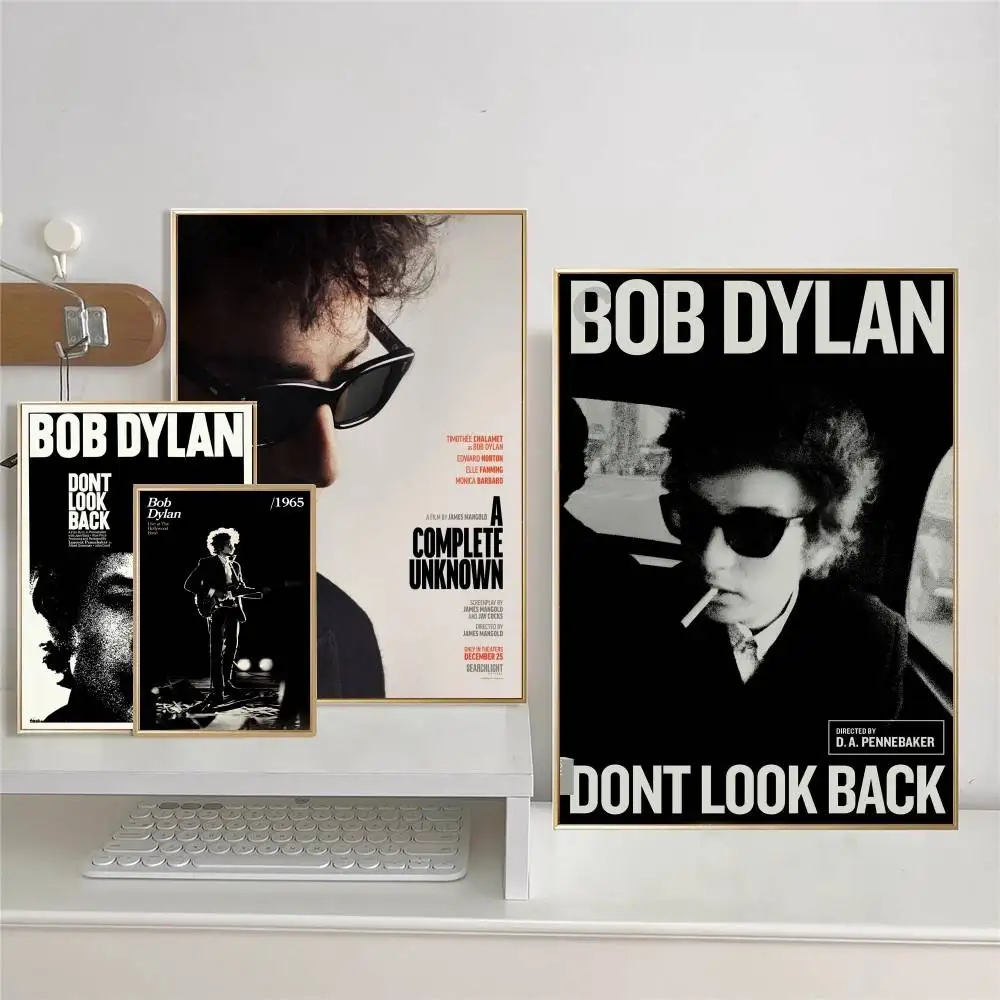 المغني الكلاسيكي بوب ديلان الفيلم الكلاسيكي الملصقات خمر غرفة بار مقهى ديكور الشمال ديكور المنزل #4