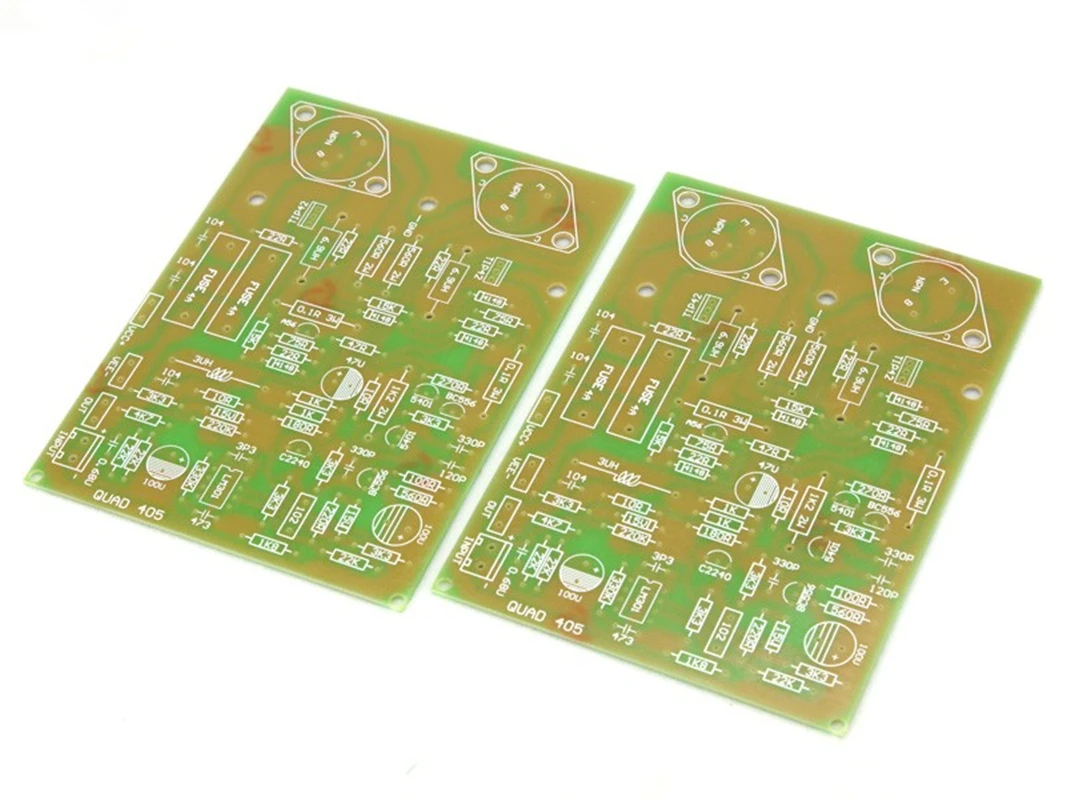 ZEROZONE  Replica QUAD405 gold seal power amplifier board PCB AMP (pair)