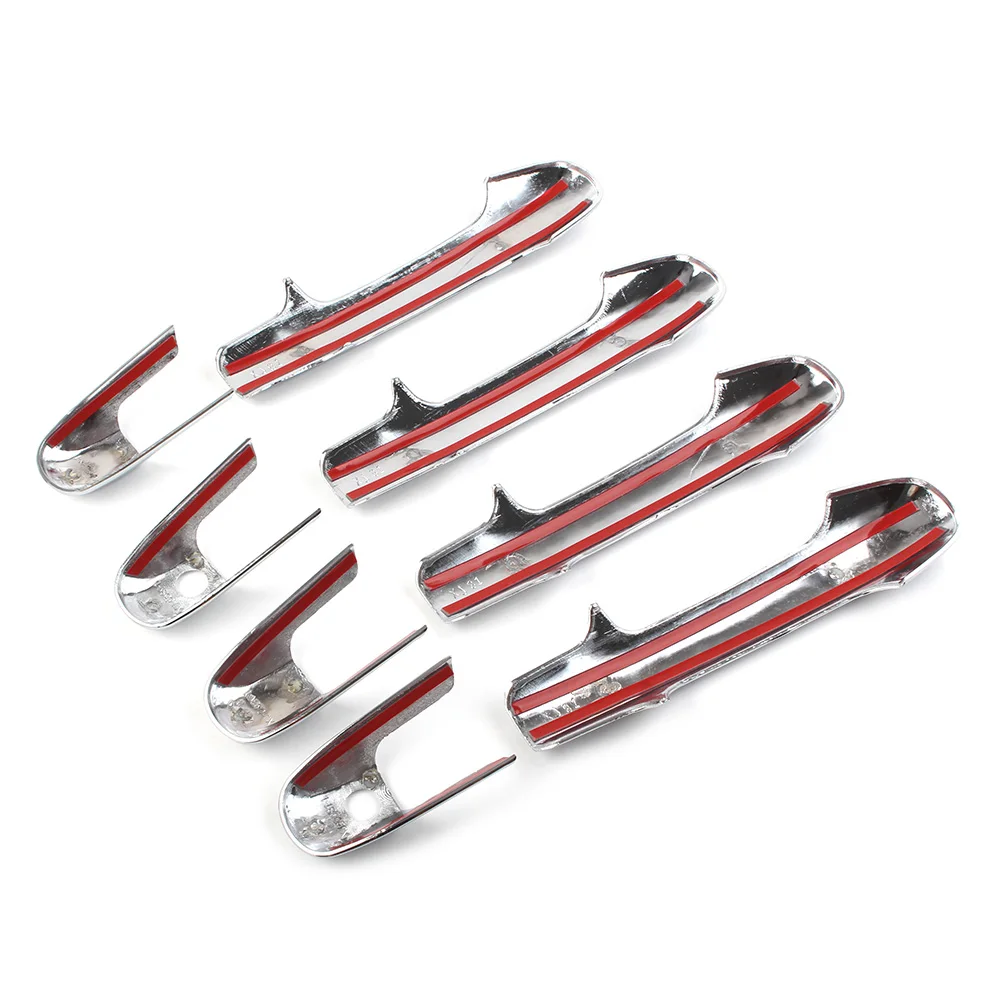 8 Stks/set Chrome Auto Deurklink Cover Trim Voor Honda Accord 2003 2004 2005 2006 2007 Auto Accessoires