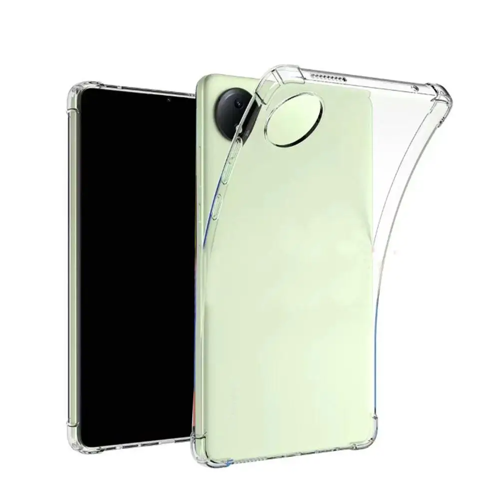 Housse de Protection plate pour Redmi, 8.7 pouces, Anti-chute, coque en caoutchouc souple Transparent, Protection complète, F4Z0, nouveau