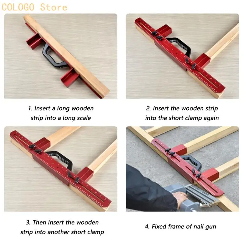 90 Degree Right Angles Fixator for Precise Joinery and Welding Applications D0LD