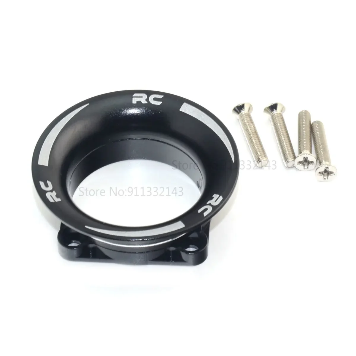 Aluminum Air Channel Metal Fan Cover Better for 550 540 3650 Motor Heatsink Electric Engine For RC HSP TAMIYA SCX10 Model Car view 5