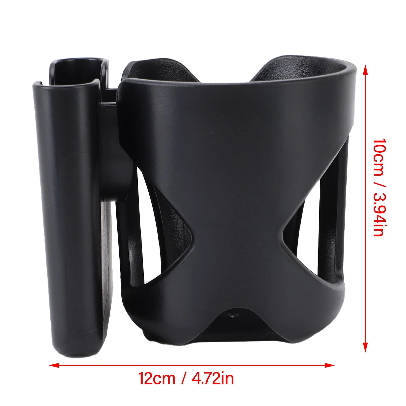 2 in 1 Stroller Cup Phone Holder Adjustable 360 Degrees Rotation Universal Drinking Cup Holder for Pushchair Wheelchair