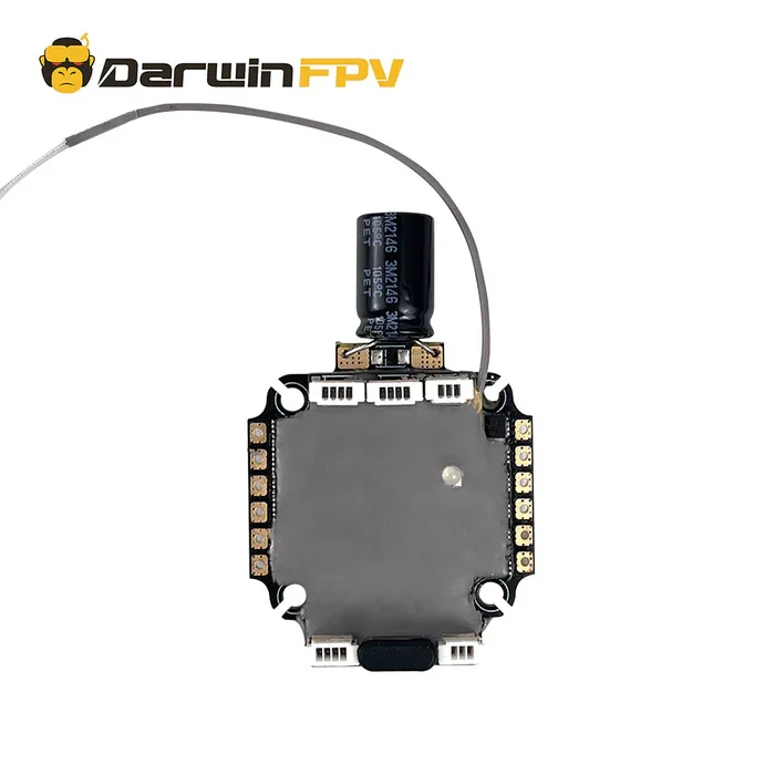 

DarwinFPV F411 45A ELRS AIO CineApe35 тот же AIO 3-6S F4 управление полетом MPU6500/45A ESC/ELRS RX для деталей гоночного дрона FPV