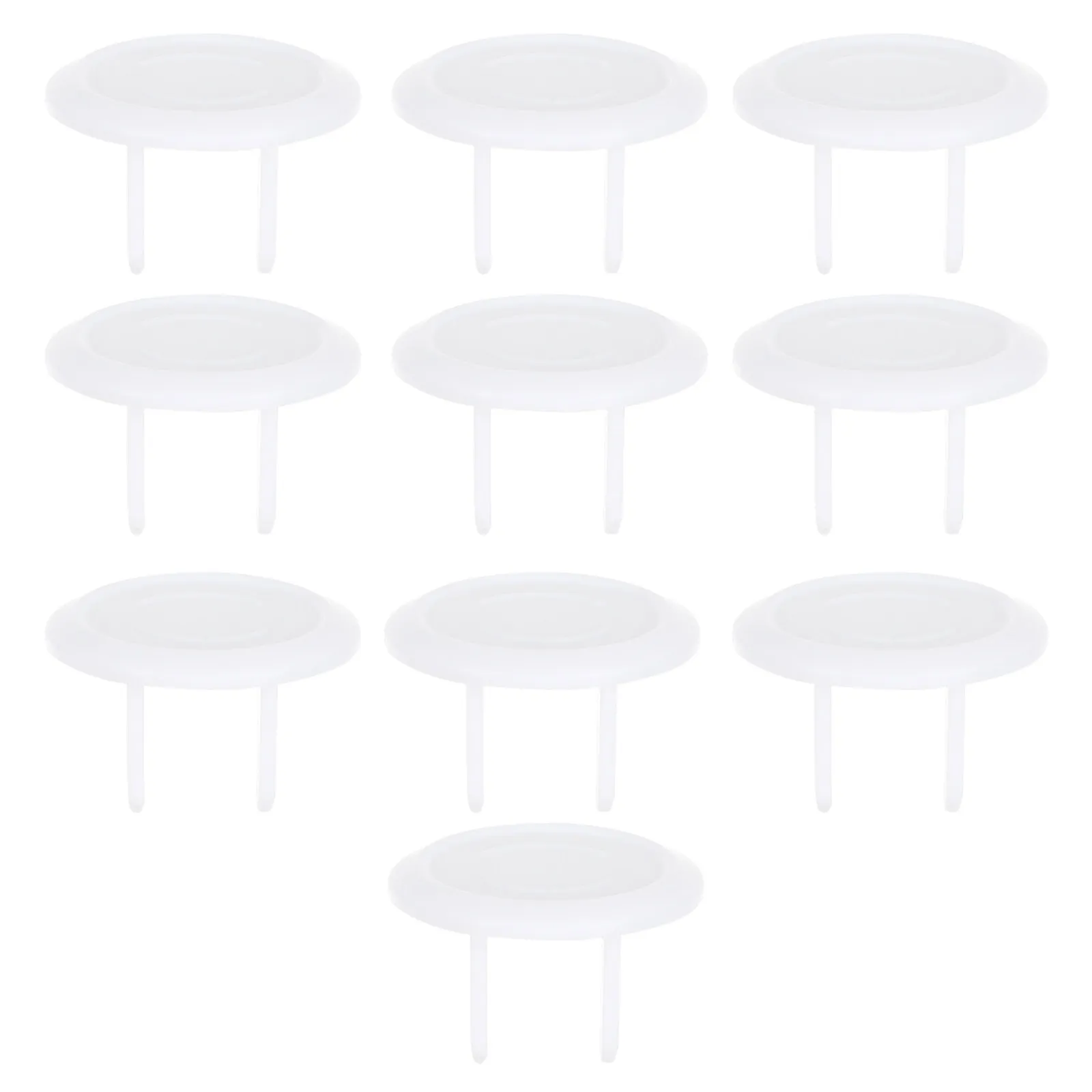 

10Pcs Socket Covers Child Protection Safety Outlet Plug Cover Anti Shock Child Proof Electric Socket Protector for Home Safety