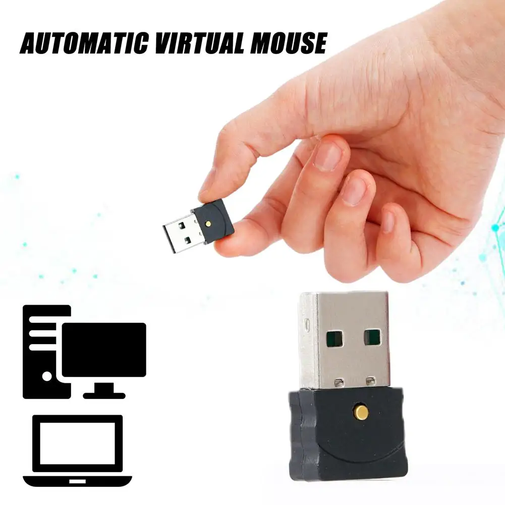 Undetectable Mouse Shaker Device USB Port Keep Compute/ PC/ Laptop Awake Driver-FreePlug