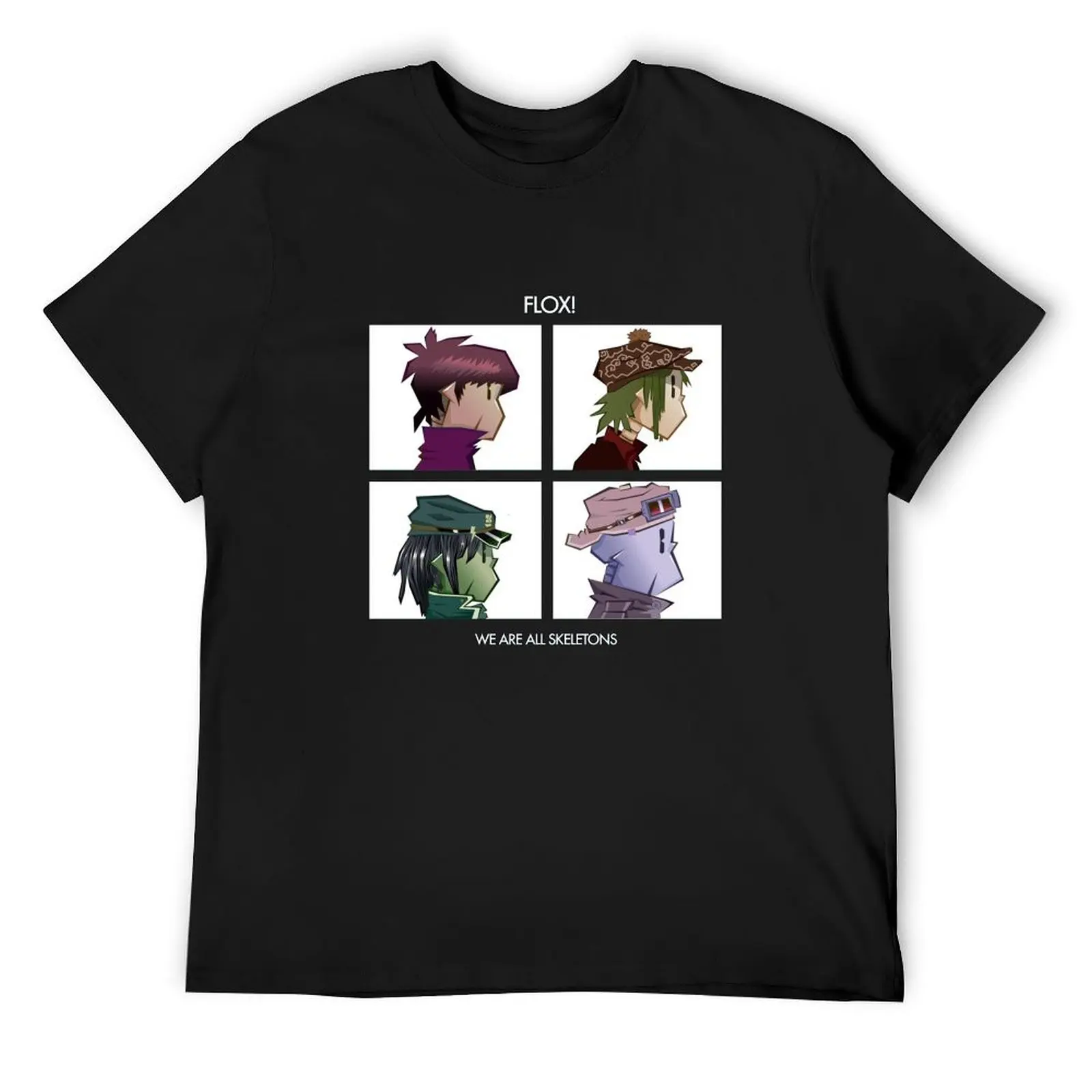 14.Copy of gorillaz gorillaz gorillaz the legend of Dayak house T-Shirt plus size tops anime stuff t shirts for men