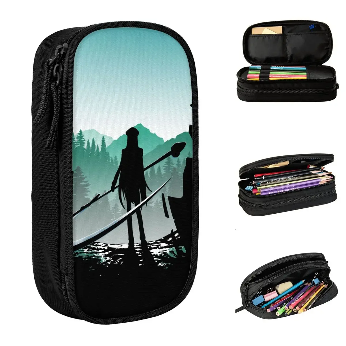 

Cute Kite Hunter X Hunter HXH Anime Pencil Case Pencilcases Pen Holder Big Capacity Bags Students School Gifts Stationery