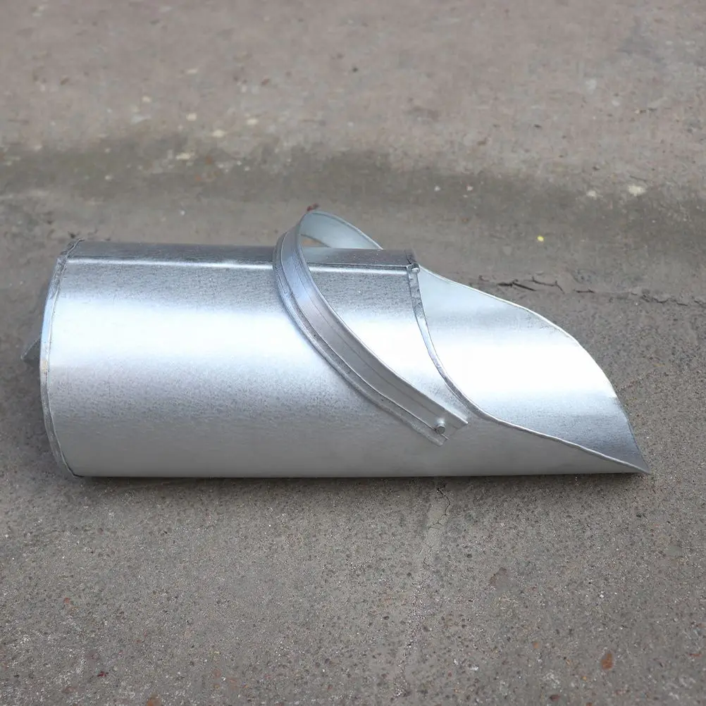 Ash Bucket Tool Concrete Filling Sand with Handle Construction Site Filler Metal for Transportation