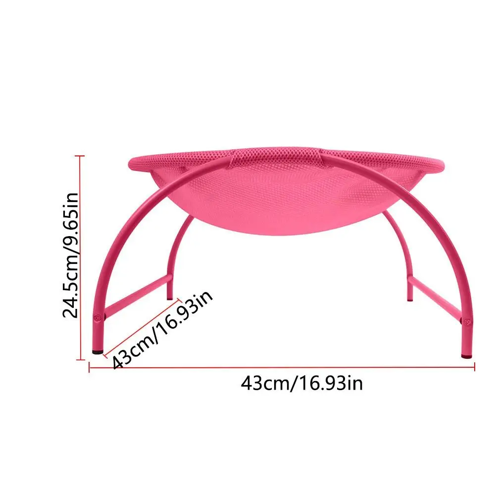 Detachable Elevated Cat Hammock Breathable With Stand Cat Standing Bed Free-Standing Comfortable Pet Sleeping Nest Winter - view 6