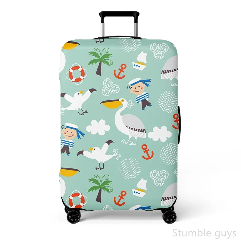 

Высокоэластичный защитный чехол для багажа, пыленепроницаемый, износостойкий, прочный, подходит для чемоданов 18-32 дюймов, для путешествий