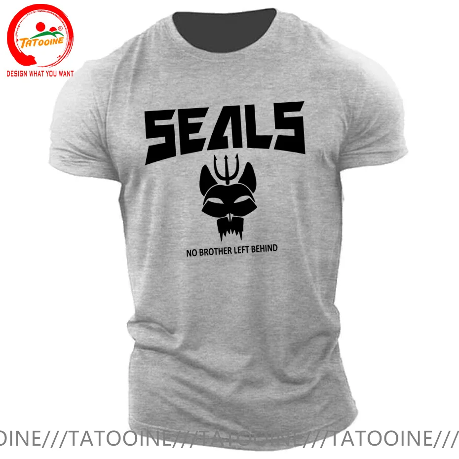 New Arrivals Naval Seals Bravo Team DEVGRU Special Forces Elite Soldiers Men T-Shirt Casual Organic Cotton Military Army TShirt