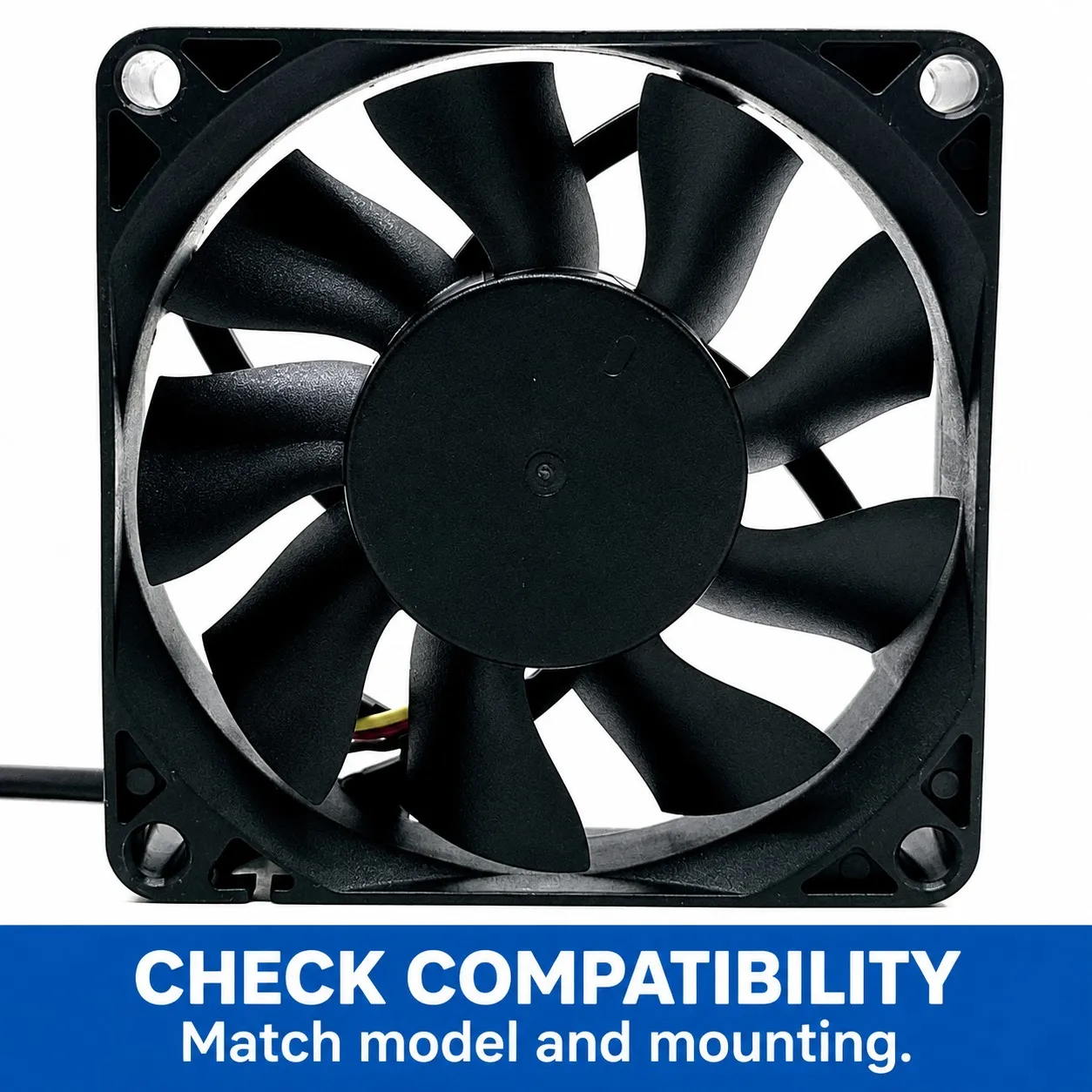 EFS-07C12H Cooling Fan 70x70x15mm 7015 12V 0.30A Tachometer