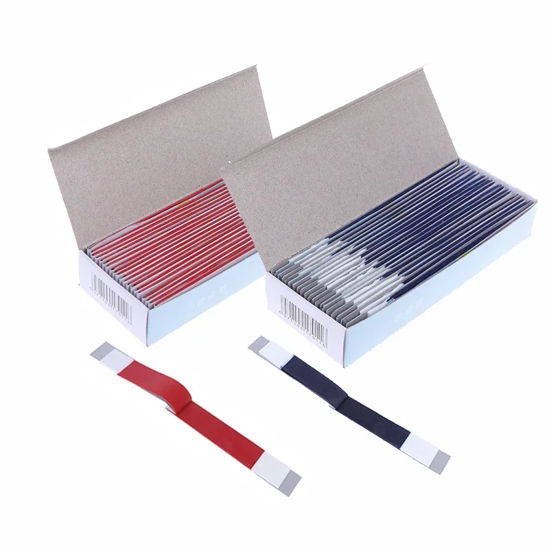 

5 Box Dental Articulating Paper Strips Red/Blue Double-sided Bite Strip Oral Dentist tools Whitening Material