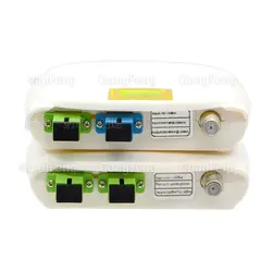 FTTH CATV Mini Node Passive Optical Receiver WDM Photoelectric Converter with 60dBuV RF Output Level for PON Low Price Wholesale