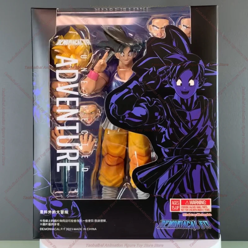 【Envio 24 horas】Demoniacal Fit Dragon Ball SHF [Uma aventura inespecida] Sun Wukong 1/12 Figuras de ação Figuras Presentes