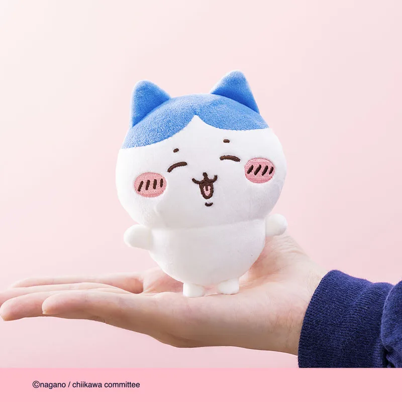 NEW Genuine Chiikawa Hachiware and Partner Cat Series Plush pendant set cute cartoon Hachiware Keychain toy Girl's birthday gift