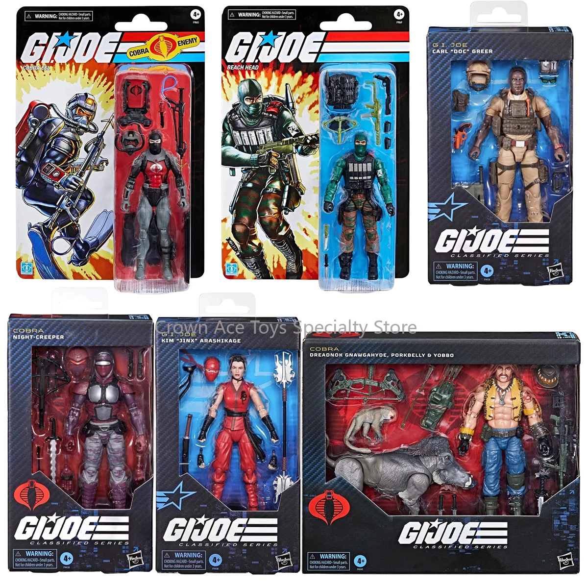 

G.I. Joe Gi Joe Classified Series 6" 124 Kim Jinx Arashikage Ninja Action Figure Trendy Toys Room Decor Adult Kids Birthday Gift