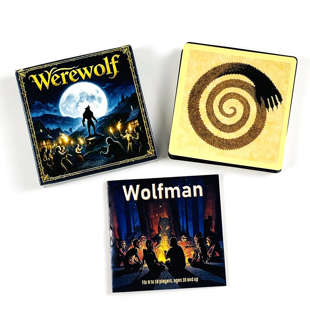 Werewolf Board Game Cards 24 C - Board Game Werewolf ulasan dan harga
