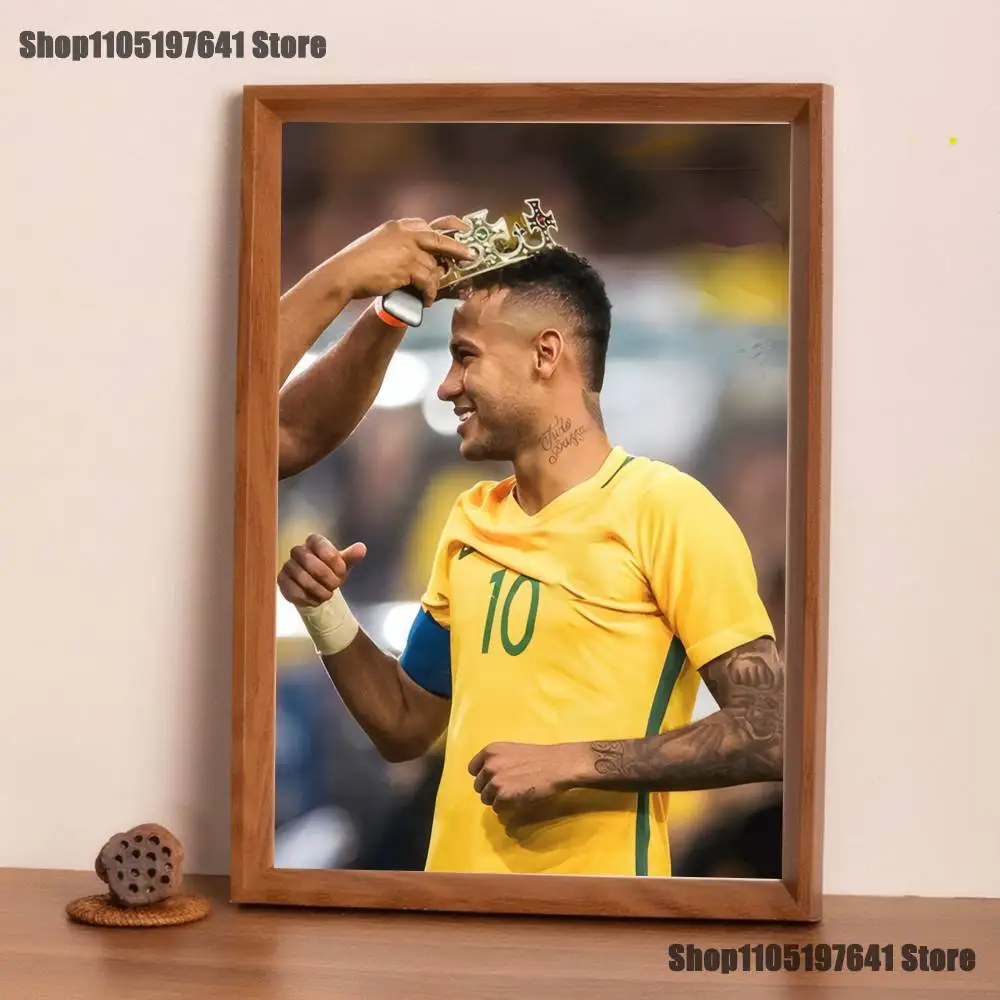 Cool Football Sport N-Neymar_S Poster Prints Wall Art Picture Painting Gift Living Room Restaurant Bar Large Dec Sticker