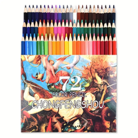 Brutfuner 72 Colored Pencils Set, Professional Drawing Pencils for Coloring Books, Soft Wax-Based Cores and Vibrant Colors for S