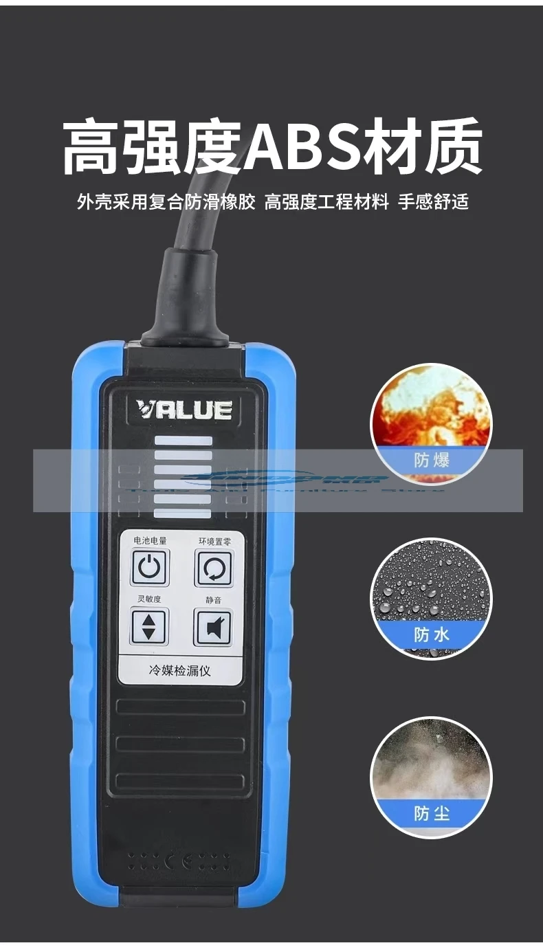 Leak detector VML-1 Refrigerant R22/R410/134/32 Refrigerator Air Conditioning Vehicle Refrigerant Leak Detection