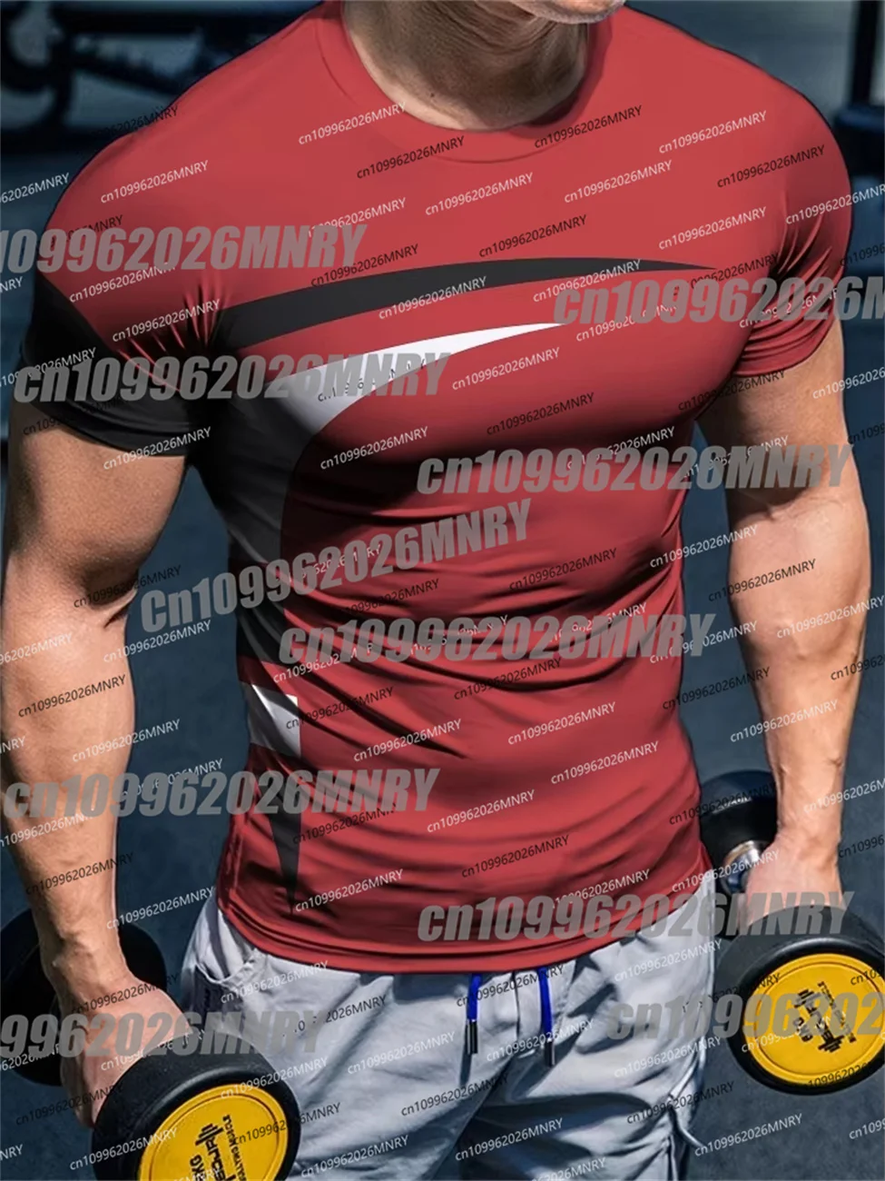 Men's Racing 3D Print Round Neck Man Short Sleeve Top Outdoor Casual Loose Men T-shirt Daily Sports Sweat Absorbent Short Sleeve