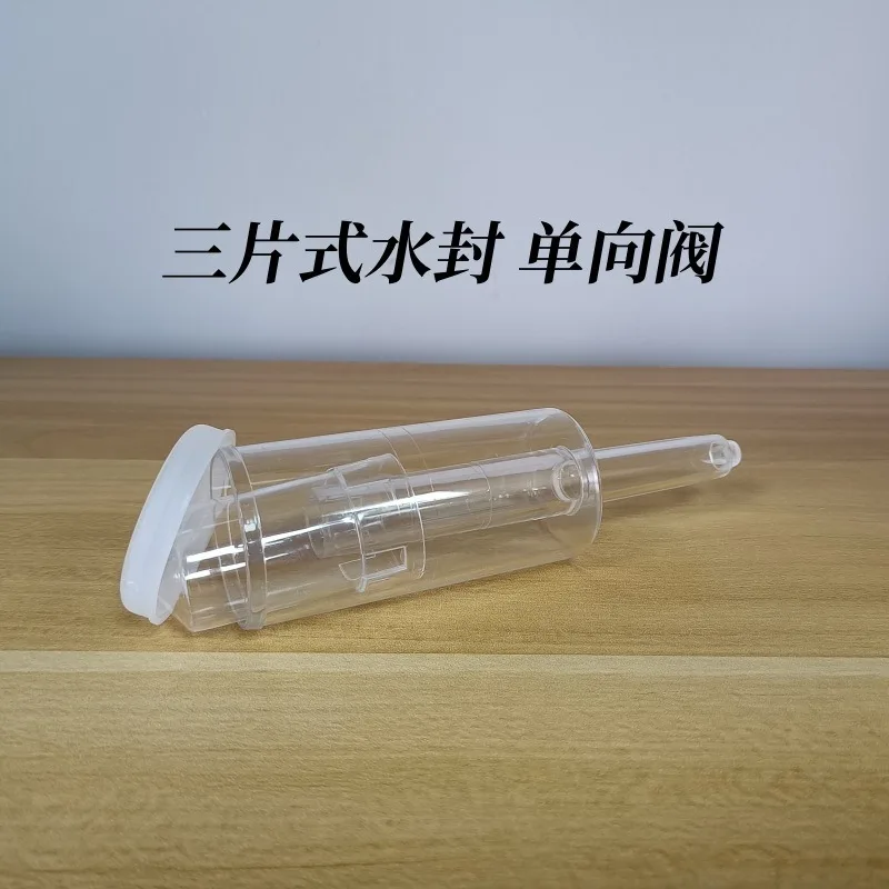 Three-piece check valve, PC plastic water seal valve for brewing beer