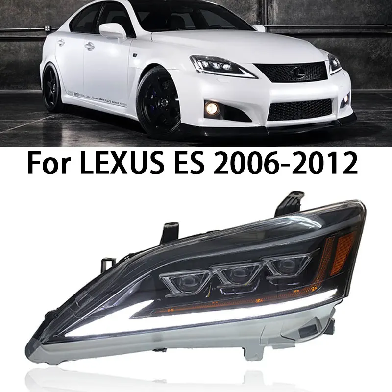 Headlamp Car Assembly For LEXUS IS250 Headlight IS350 IS300 2006-2012 IS220d/IS F Clear Lamplight With Moving Turn Signal