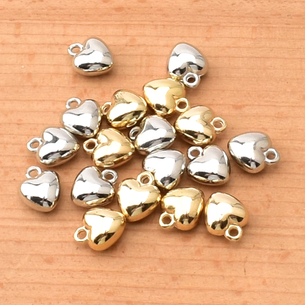 20pcs/lot CCB Love pendant DIY accessory material for jewelry making